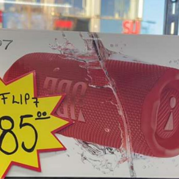 SPEAKER JBL FLIP 7 (16 HOURS) RED - Picture 1 of 1
